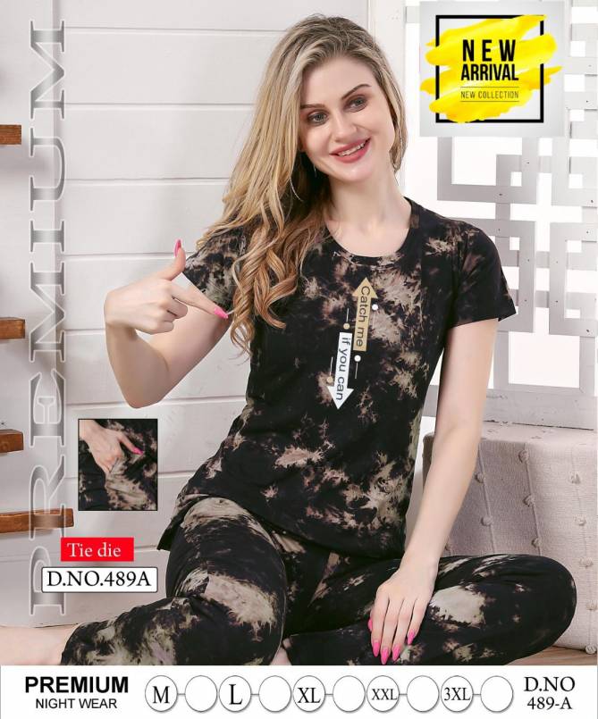 Summer Special Vol Pc489 Shinker Printed Night Suits Catalog
